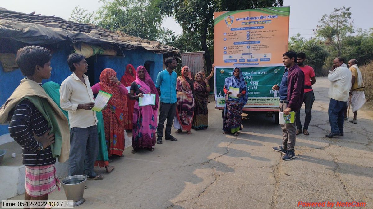 ddagrividisha's tweet photo. @ProVidisha @JansamparkMP @vidishadm प्रधानमंत्री फसल बीमा योजना की अद्यतन जानकारियां किसान बंधुओं को अविलम्ब प्राप्त हो इसके लिए जिले में व्यापक प्रचार-प्रसार के प्रबंध सुनिश्चित किए गए है। गांव गांव रथ भ्रमण करके किसानों को फसल बीमा की जानकारी से अवगत कराया जा रहा है। https://t.co/2aJmX0X4NQ