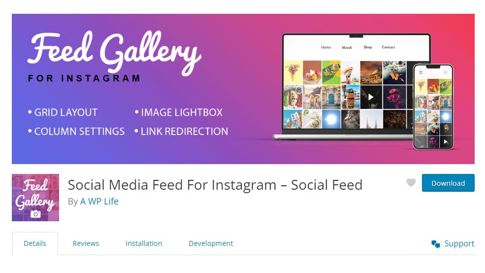 farazfrank777's tweet photo. What is the best Instagram plugin for WordPress?
The wp-instagram-feed-awplife is the best Instagram plugin for #WordPress. Download for free to display your Instagram feed.
Download Plugin: https://t.co/vY4rMyGETG
#Instagram #FeedGallery #Widget https://t.co/fbP5kqry4T
