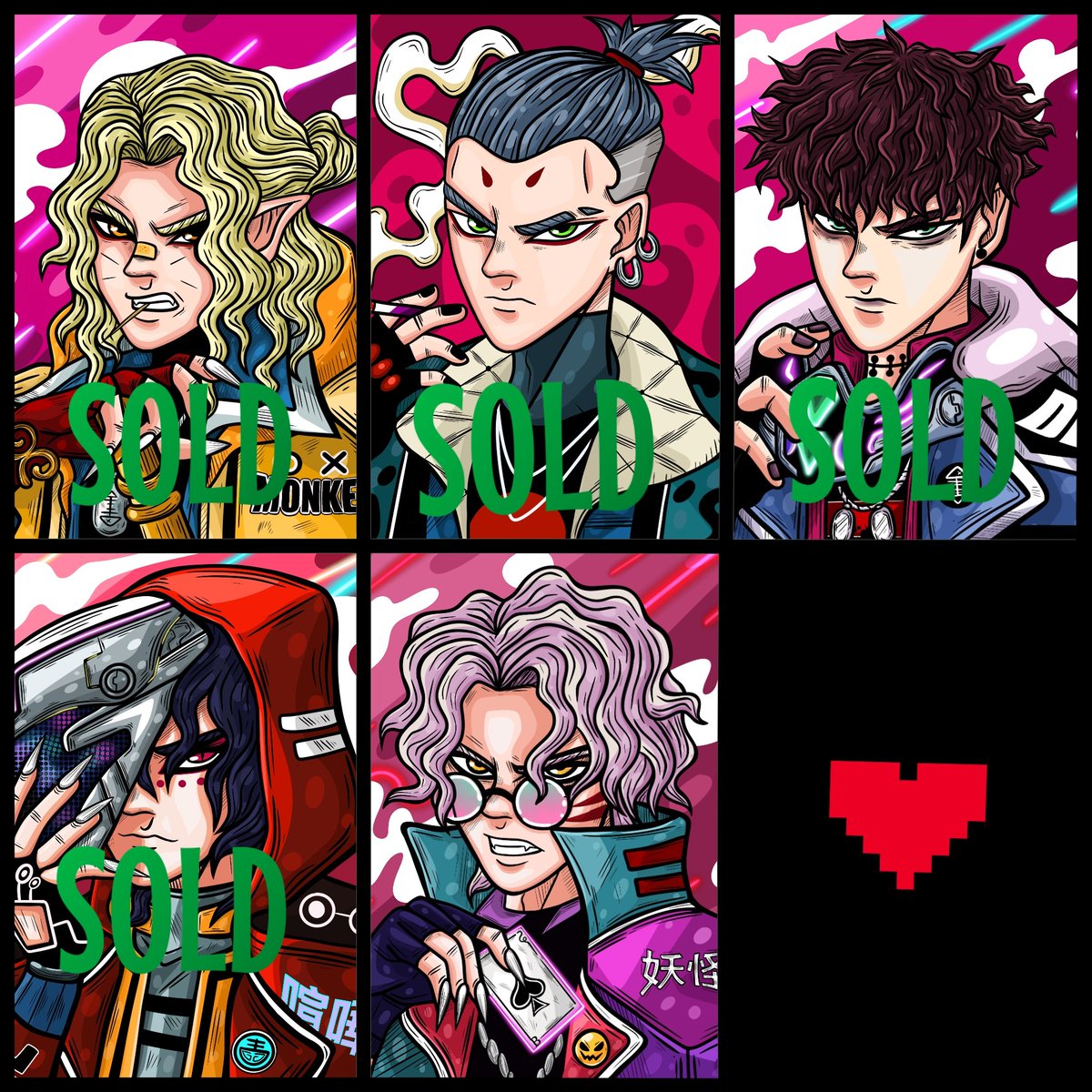 ตัวสุดท้ายแล้วค้าบ เซ็ท Demons ต่างโลก ☺️
paras.id/collection/bob…