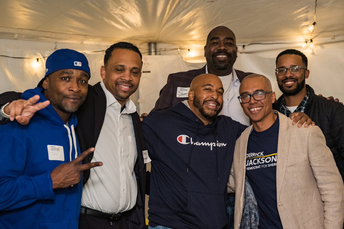 Derrick4Justice's tweet photo. To do phenomenal things surround yourself with phenomenal people. #DJ4⭐️ #JacksonForSheriff #togetherforward https://t.co/u6iNJp6MIX