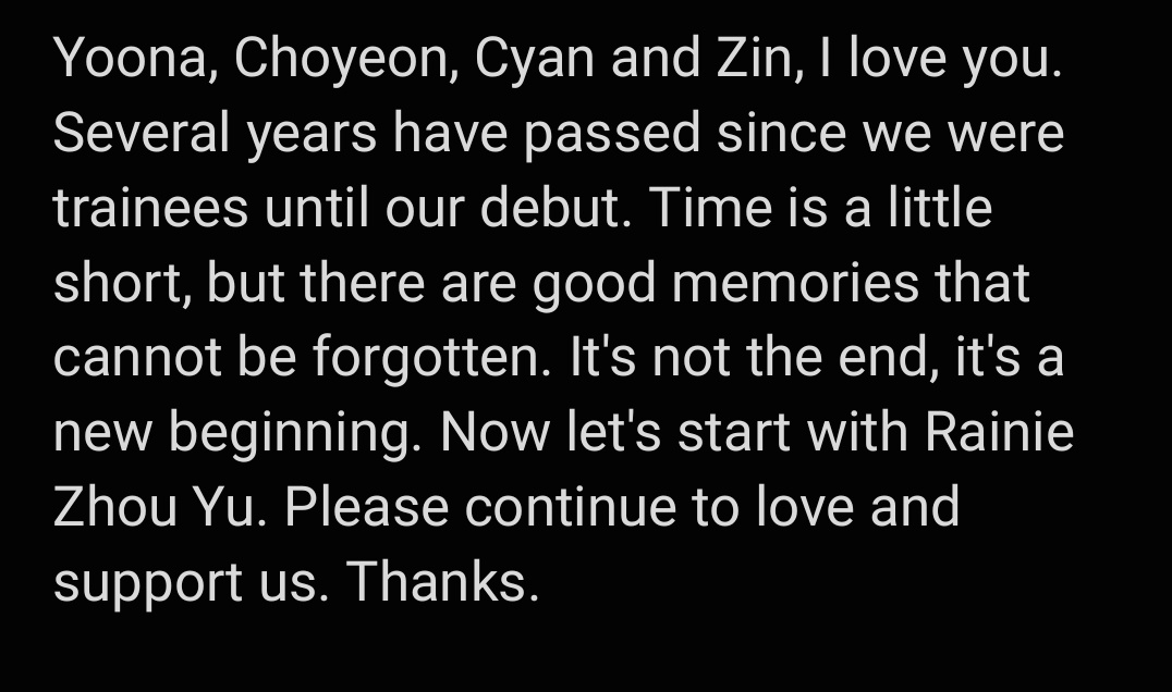 bugaboo_thinker's tweet photo. rainie's message #ThankYouBugAboo 💔🌈 https://t.co/bUEwjgkUYk