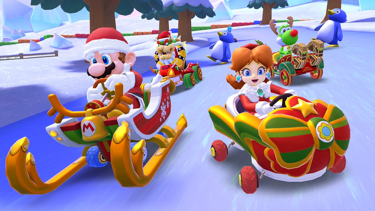 Mario Kart Tour on X: It's a bit early, but here's a sneak peek at the  next tour in #MarioKartTour! We received a delightful photo from Rosalina  and Daisy who just arrived