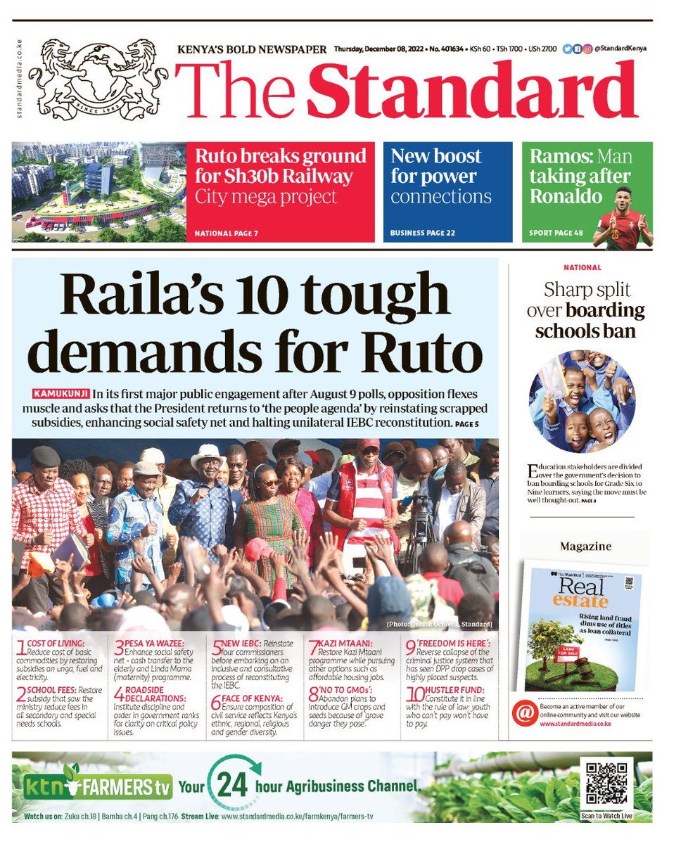achagga's tweet photo. (TBT) Newspaper headlines #ugali #quickmartivanka #KeleletvDailys #KeleleTV https://t.co/IIeXO0GJHW