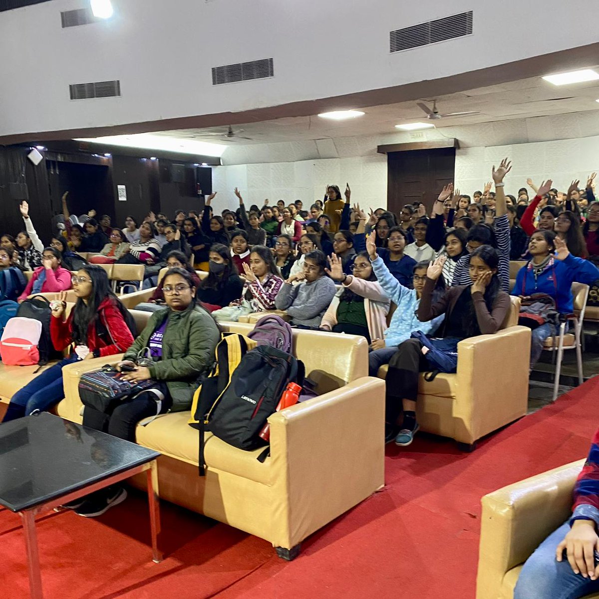 aiclubigdtuw's tweet photo. We successfully conducted our Orientation for the Freshers batch with 200+ attendees! https://t.co/Zcbbyi3zzf