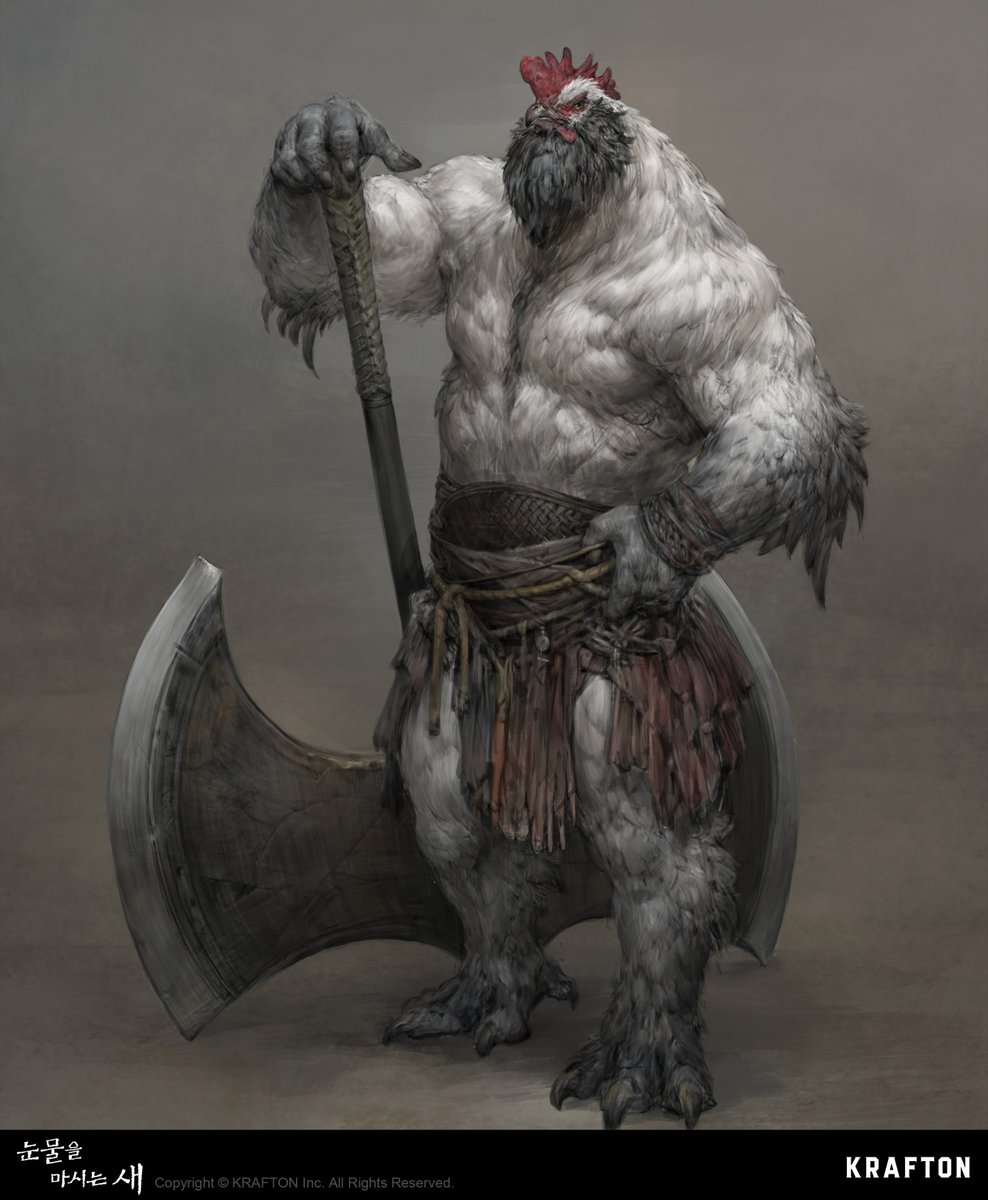 UNANNOUNCED PROJECT : 즈라더 

© 2022 KRAFTON, Inc. "The Bird That Drinks Tears" by Yeongdo Lee, Published by The Golden Bough