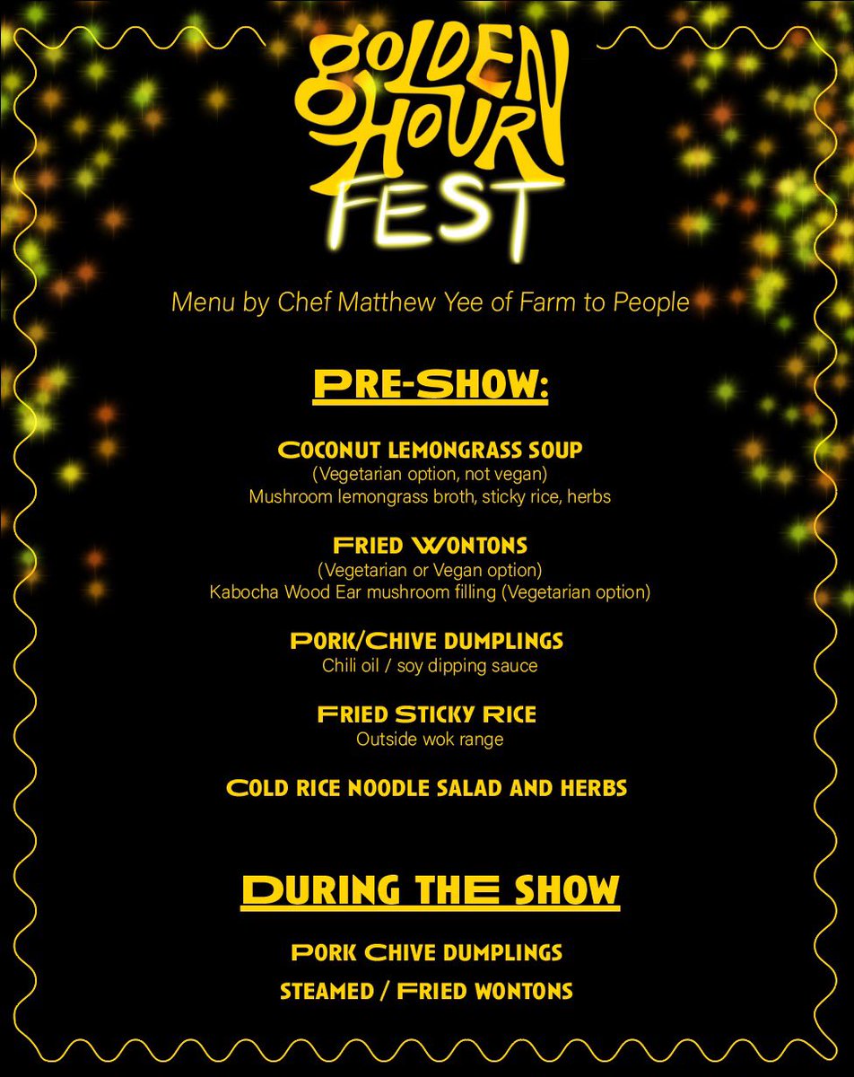 NYC! This Saturday! ✨ you don’t want to miss this lineup and this menu <a href="/FarmToPeople/">Farm To People</a>. bit.ly/ynbxghfdec2022