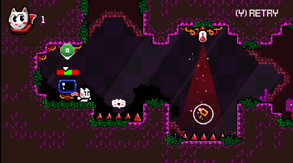 Angelo_Gamedev's tweet photo. I improved the look a bit more. Did you like it?
#indiedev #pixelart #gamedevelopment #cute #cats https://t.co/Jl0w9JwG7x