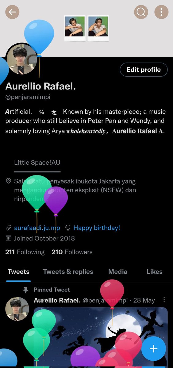 penjaramimpi's tweet photo. ㅤ
|[ Ternyata jualan balon hari ini.
ㅤ https://t.co/FS0c3RCfMh
