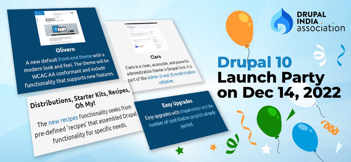 Drupal India Association tweet media