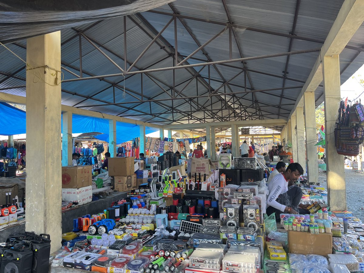 Thursday Market is open #Assam #Assamdiaries #Bhutan
