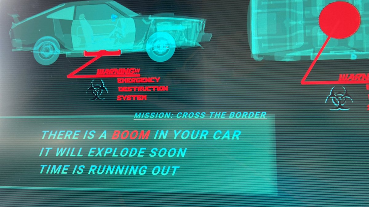 Wugga's tweet photo. Bad news, there’s a boom in your car! https://t.co/stef8jVFpO