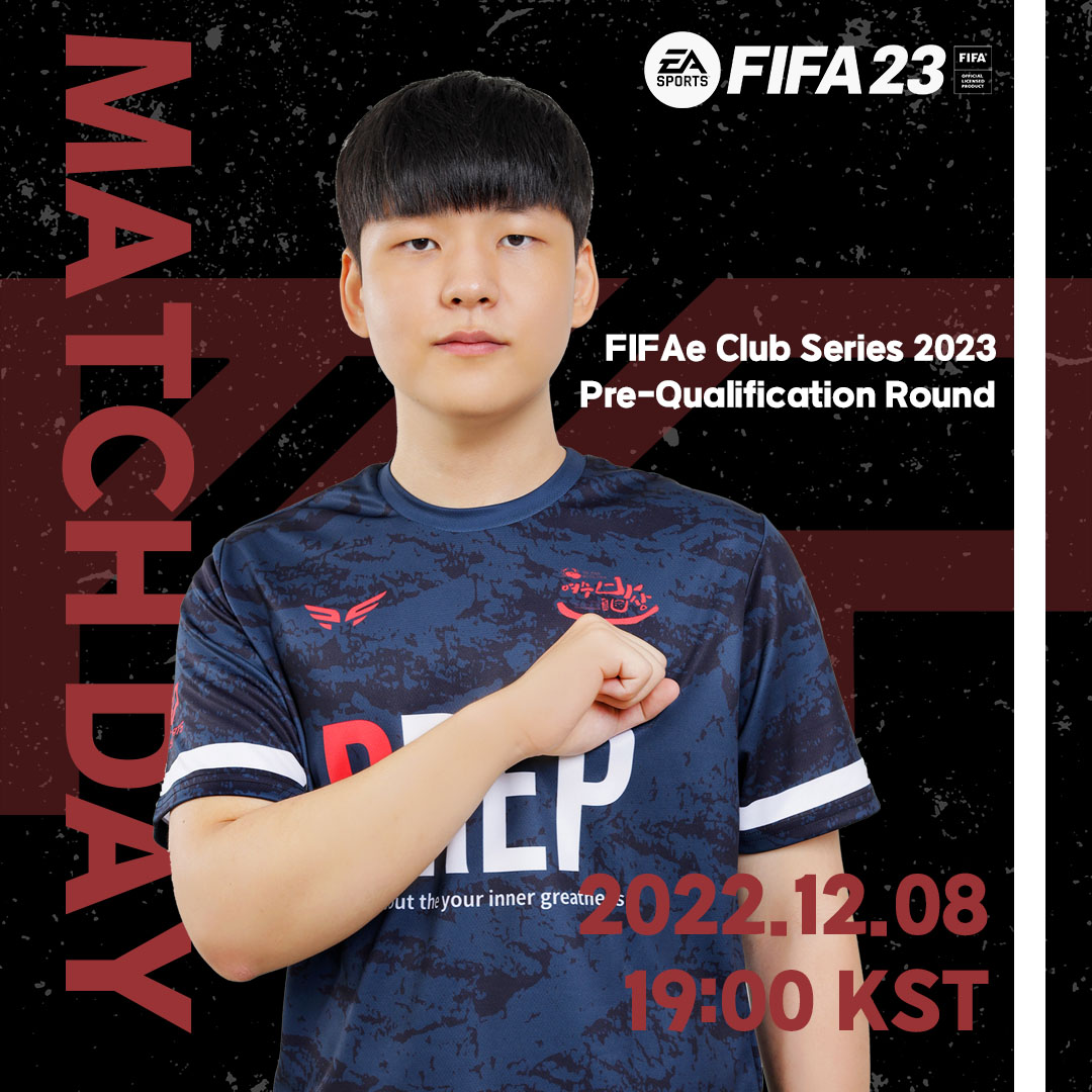 PrepEsports's tweet photo. Our road to first international series of the year begins!

Check out today 7PM (KST) for our team's Open Qualification Round of FIFAe Club Series 2023,

Results will be updated here : https://t.co/cVdrv2JHRy

#Be_PREPed #FIFA23 #FIFAe https://t.co/FRegyQvLrJ