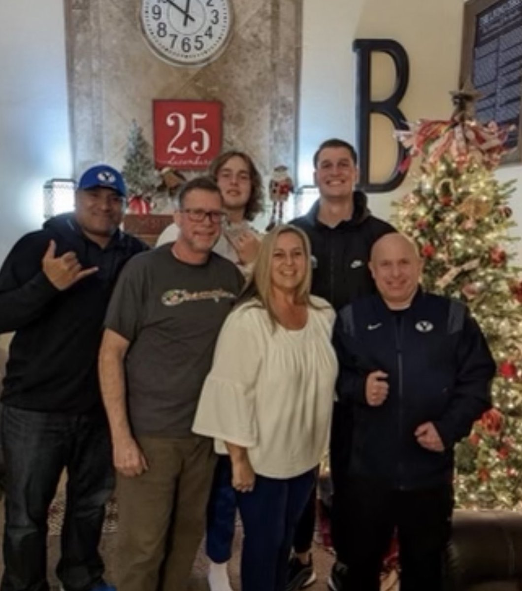 Home visit with the best of the best <a href="/BYUfootball/">BYU FOOTBALL</a>