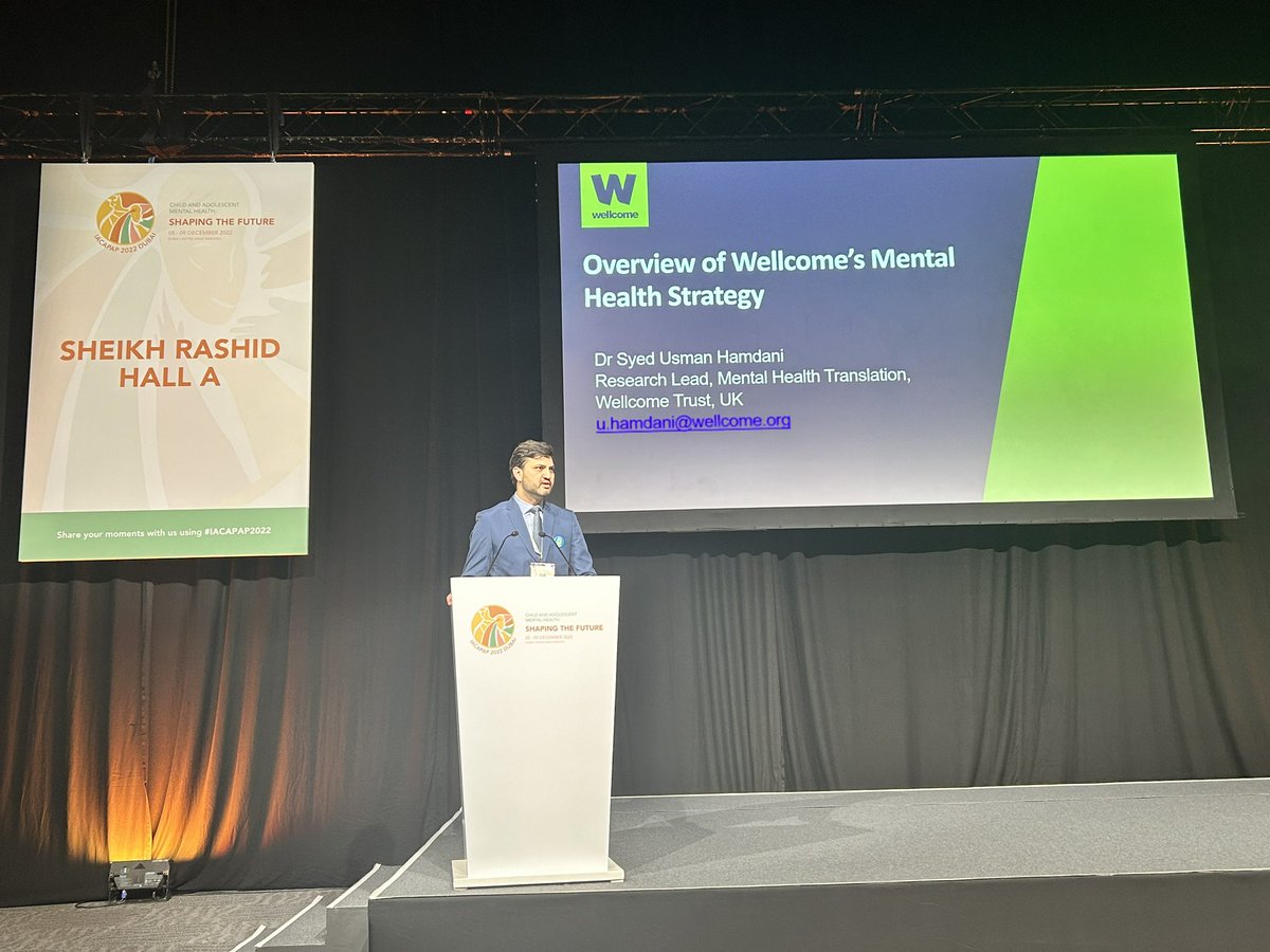 IACAPAP's tweet image. @hamdani_usman from @wellcometrust discusses funding mechanisms at #iacapap2022