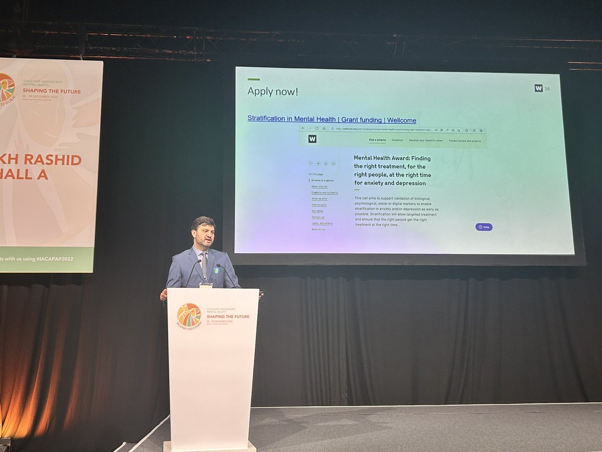 IACAPAP's tweet image. @hamdani_usman from @wellcometrust discusses funding mechanisms at #iacapap2022