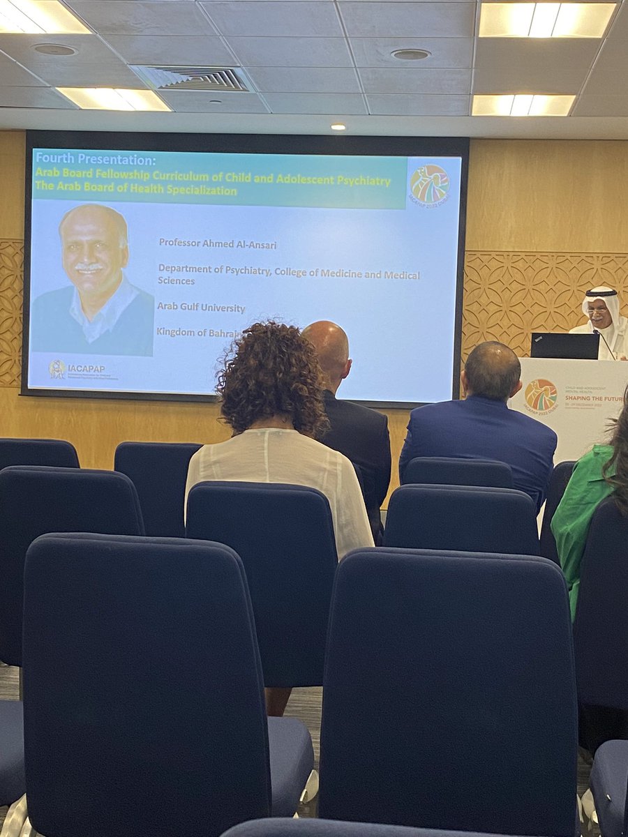 dr_afnan12's tweet image. Prof. Ahmad Alansari, the first CAP psychiatrist in the Gulf region. 
#iacapap2022