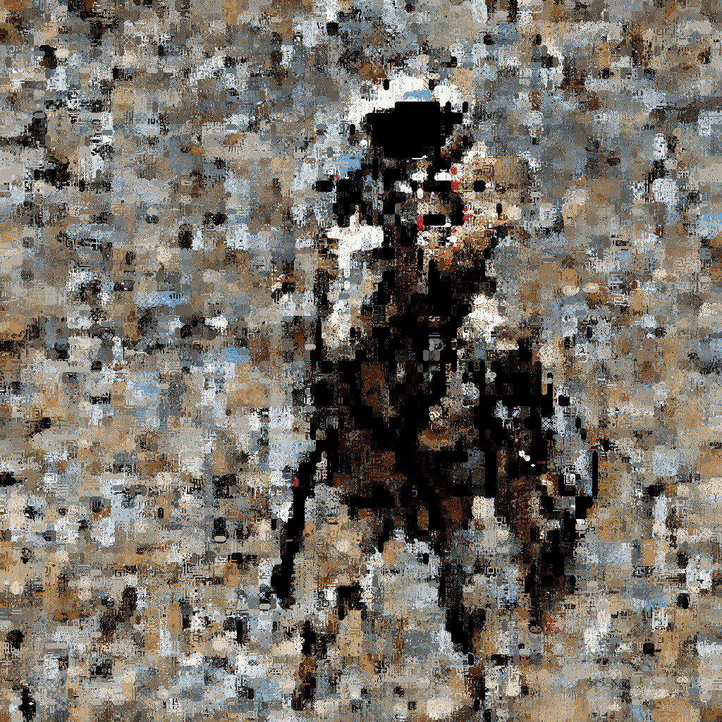 dymokomi's tweet photo. I've connected #stablediffusion with my #robopressionism to get #diffusionism. Here is the default astronaut on the horse. Please check the video in the comments. This is going somewhere interesting. https://t.co/mq0ZAqQUOp