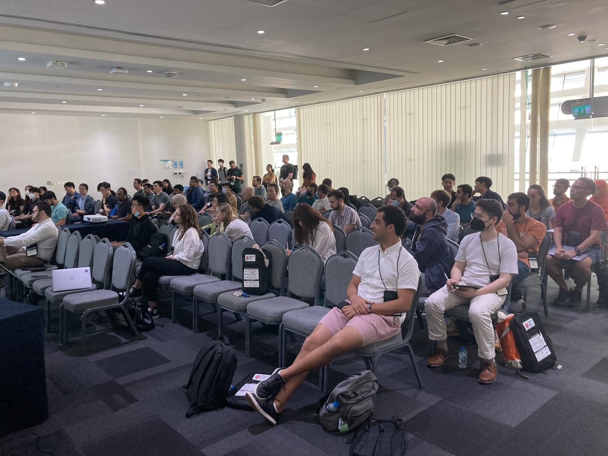 CamachoCollados's tweet photo. And #evonlp2022 is over! Thank you all for participating in the workshop.

Hope the workshop sparked a discussion on the importance of going beyond static datasets/models by taking into account the dynamic nature of language (time, language change, etc.) in #NLProc research. https://t.co/1Z26S1D2Hi