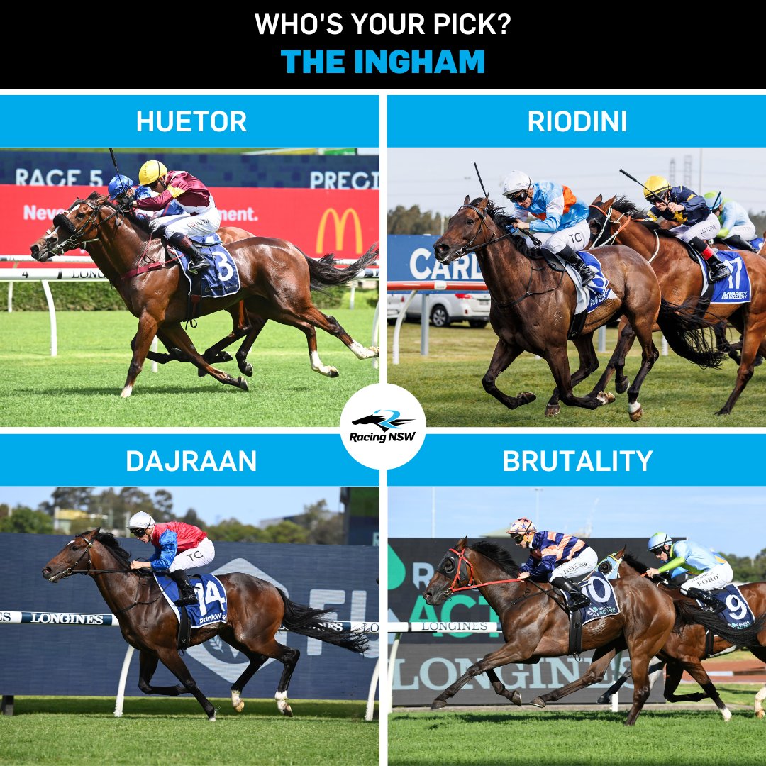 There's no shortage of chances in Saturday's Group 2 $2m The Ingham. Assuming the early favourite Nugget (an emergency) doesn't secure a start, who secures their place in the 2023 Doncaster Mile? 🧐