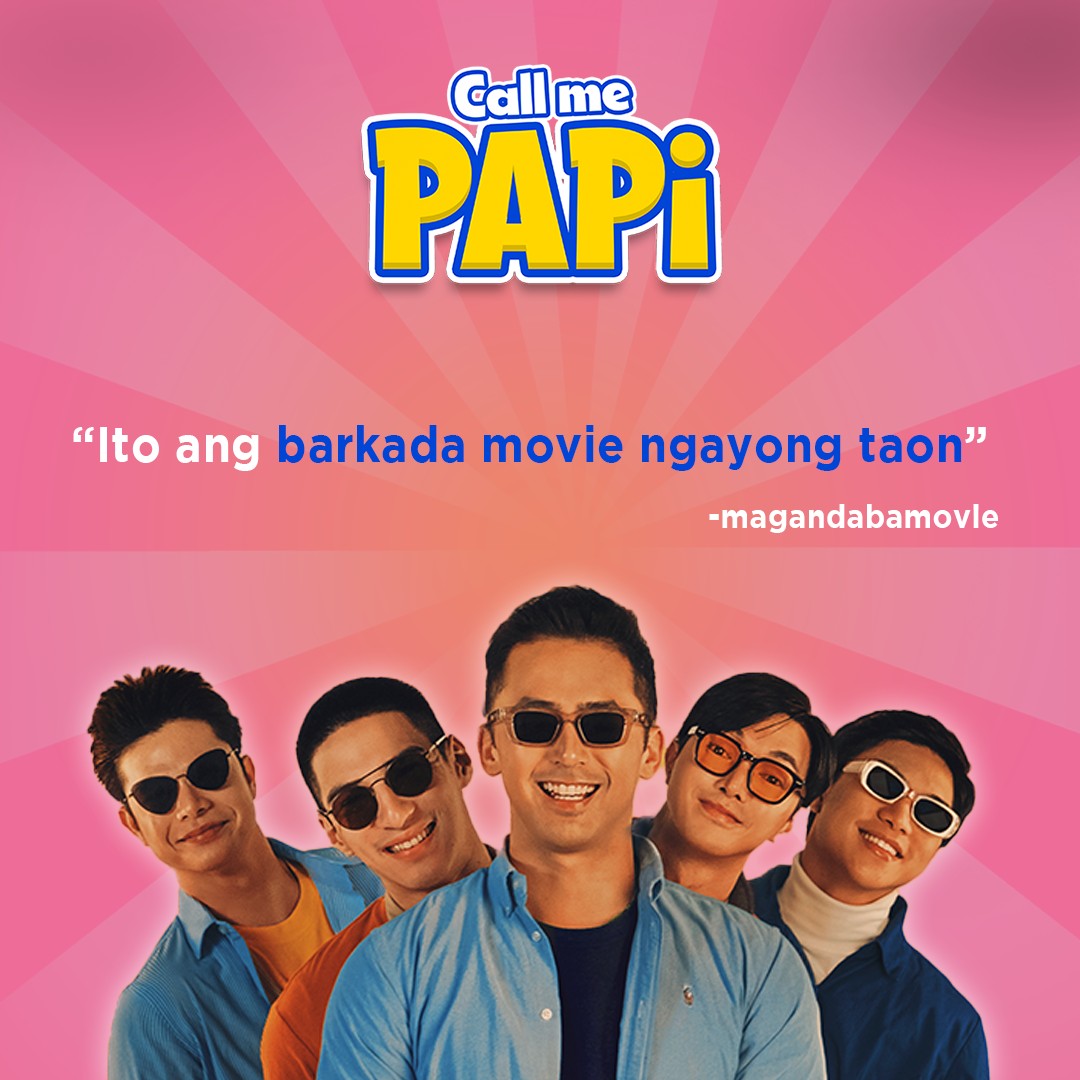 VIVA_Films's tweet photo. BARKADA MOVIE NG TAON! Ang pelikula na Call Me Papi ay higit na inuman lang dahil mas lalo mong mamahalin ang mga TROPA sa buhay mo Kaya TARA NA SA SINEHAN PAPI! 'CALL ME PAPI' A film by Feast Foundation in cooperation with VIVA FILMS NOW SHOWING IN CINEMAS NATIONWIDE #CallMePapi https://t.co/cGjqBVbCAu