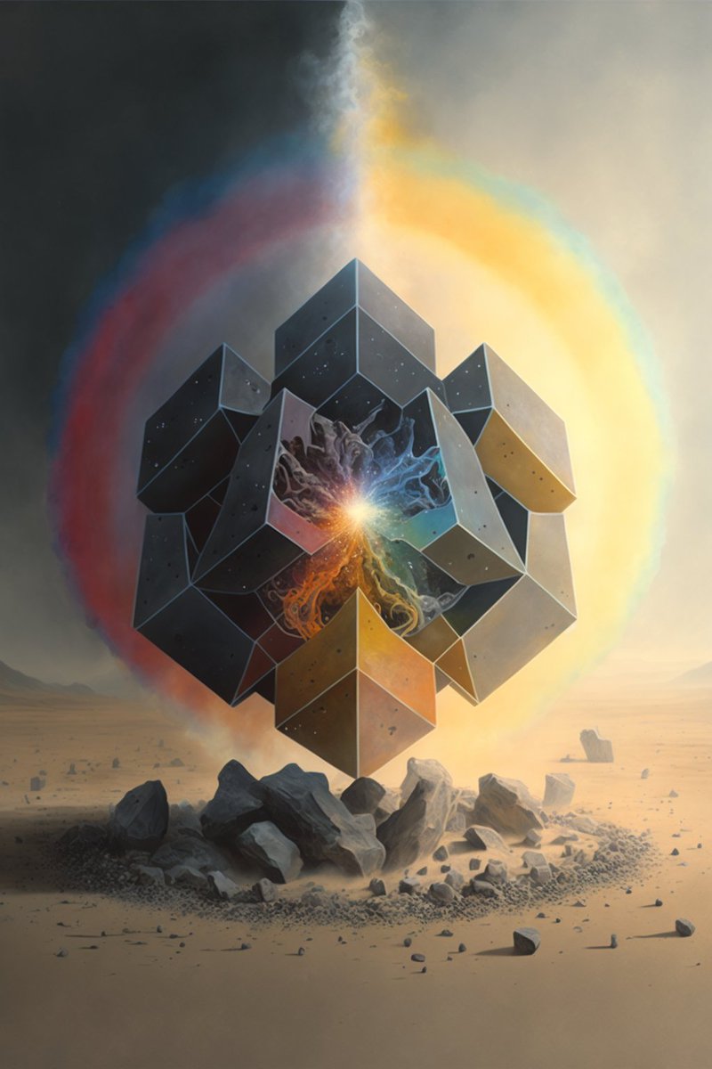teavangelize's tweet image. #realityengine #MetatronsCube #AIart #midjourneyV4 #pureprompt #oneshot