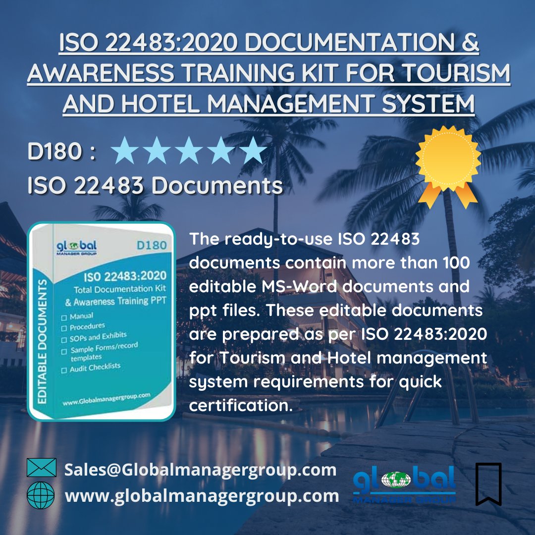 ISOconsult_GMG's tweet photo. Find out more:-
https://t.co/aoMfjfXBf5
#management #quality #tourism #hotel #iso22483 #isoconsultant #isoconsultancy https://t.co/cQmVhmWs1W