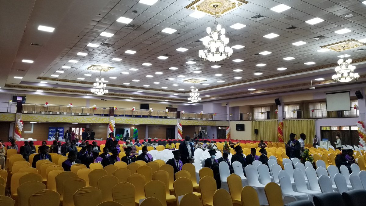 campusbeeug's tweet photo. #ISBAT15thGrad: All is set for the big day. Graduands and their guardians arrive at Hotel Africana to witness the momentus occasion.
Congratulations to all!
#ISBATGrad2022 https://t.co/kToLEkIstJ