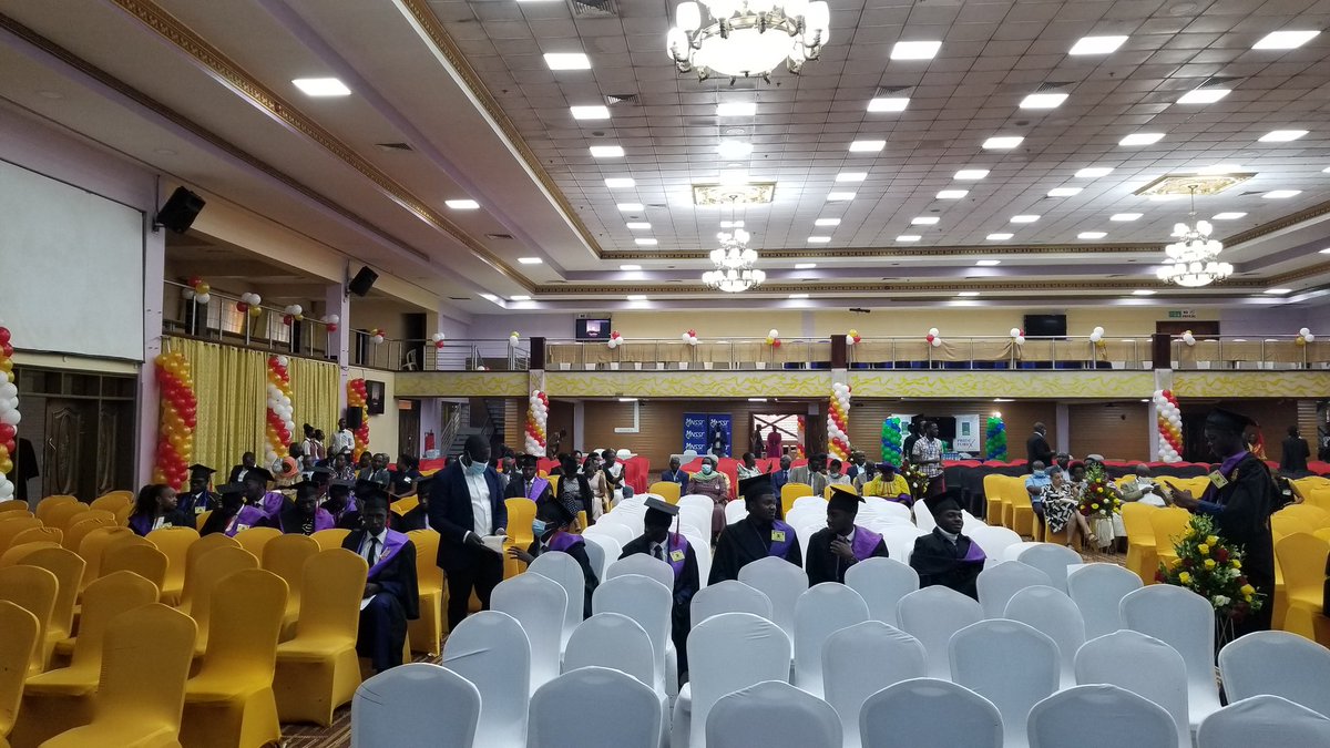 campusbeeug's tweet photo. #ISBAT15thGrad: All is set for the big day. Graduands and their guardians arrive at Hotel Africana to witness the momentus occasion.
Congratulations to all!
#ISBATGrad2022 https://t.co/kToLEkIstJ