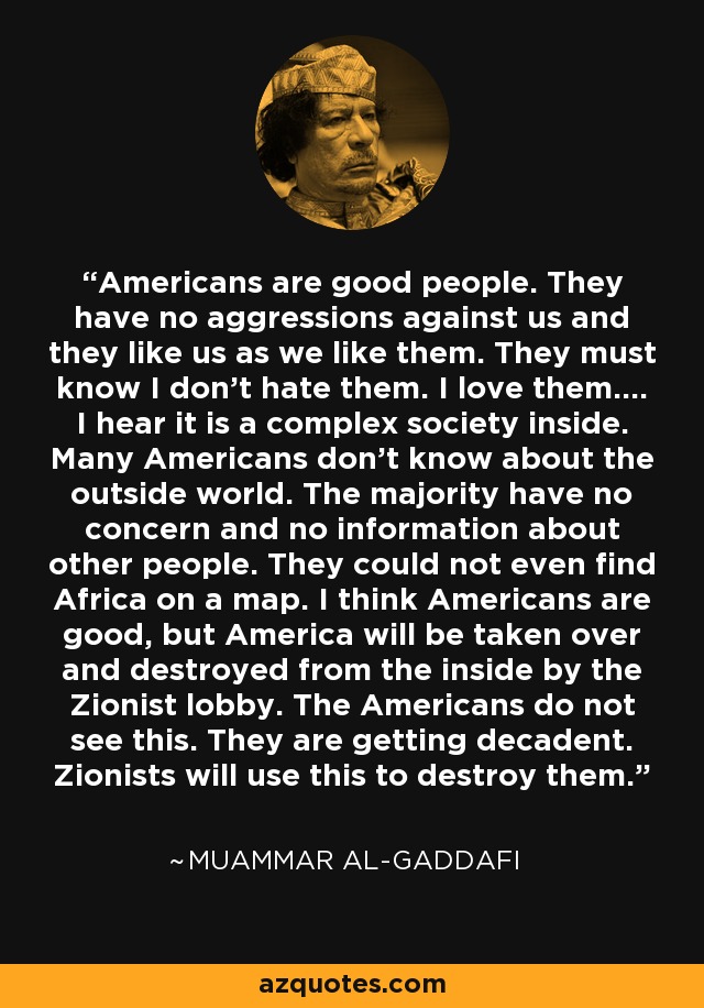 AbiksNevets's tweet photo. @LegendaryEnergy Gaddafi warned us... https://t.co/az7G7BRMxp