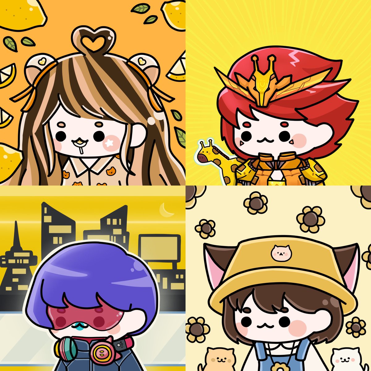 🌻 Yellow Theme in Puenkan Collection 🍋

opensea.io/collection/pue…

Floor price: 0.02 $eth

#puenkan #nft #NFTCollection #NFTsales #NFTartwork #seriously