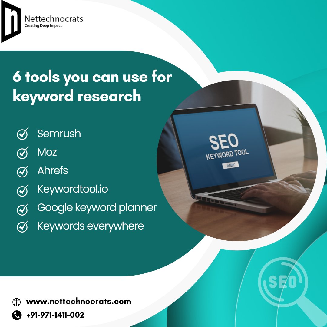 nettechnocrats's tweet image. Keyword research is the process by which you research popular search terms people type into search engines like Google and include them strategically in your content so that your content appears higher on a search engine results page.
#digitalmarketingagency #DigitalMarketing