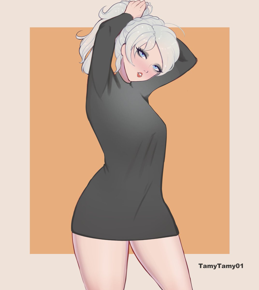 This young traveler is out alone today, hopefully no danger awaits her out in the wasteland~

#lewdrp #taboorp