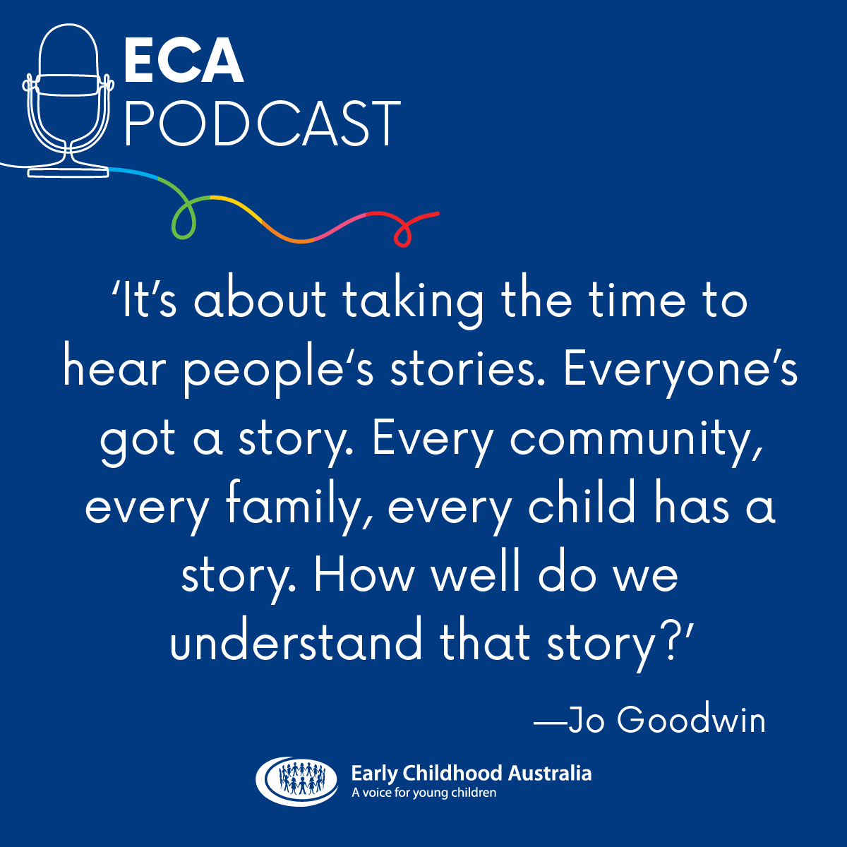 EarlyChildAust's tweet photo. In the series one final of the #ECAPodcast Adam and Jo discuss how diversity, closing the gap, trauma-informed practice and amplifying the voice of Aboriginal and Torres Strait Islander children can be used in everyday practice. https://t.co/ZlESFdwkJl https://t.co/TeqHy7uKKD