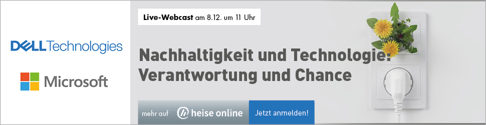 #Nachhaltigkeit wird immer wichtiger: Im Webcast am 8.12. um 11 Uhr erfahren Sie, wie <a href="/DellTechDE/">Dell Technologies Deutschland</a> und <a href="/MicrosoftDE/">Microsoft Germany</a> mit dem Thema umgehen und wie Ihr Unternehmen davon profitieren kann! Hier anmelden ➡️ dell.to/3Vjg5RH #iwork4dell