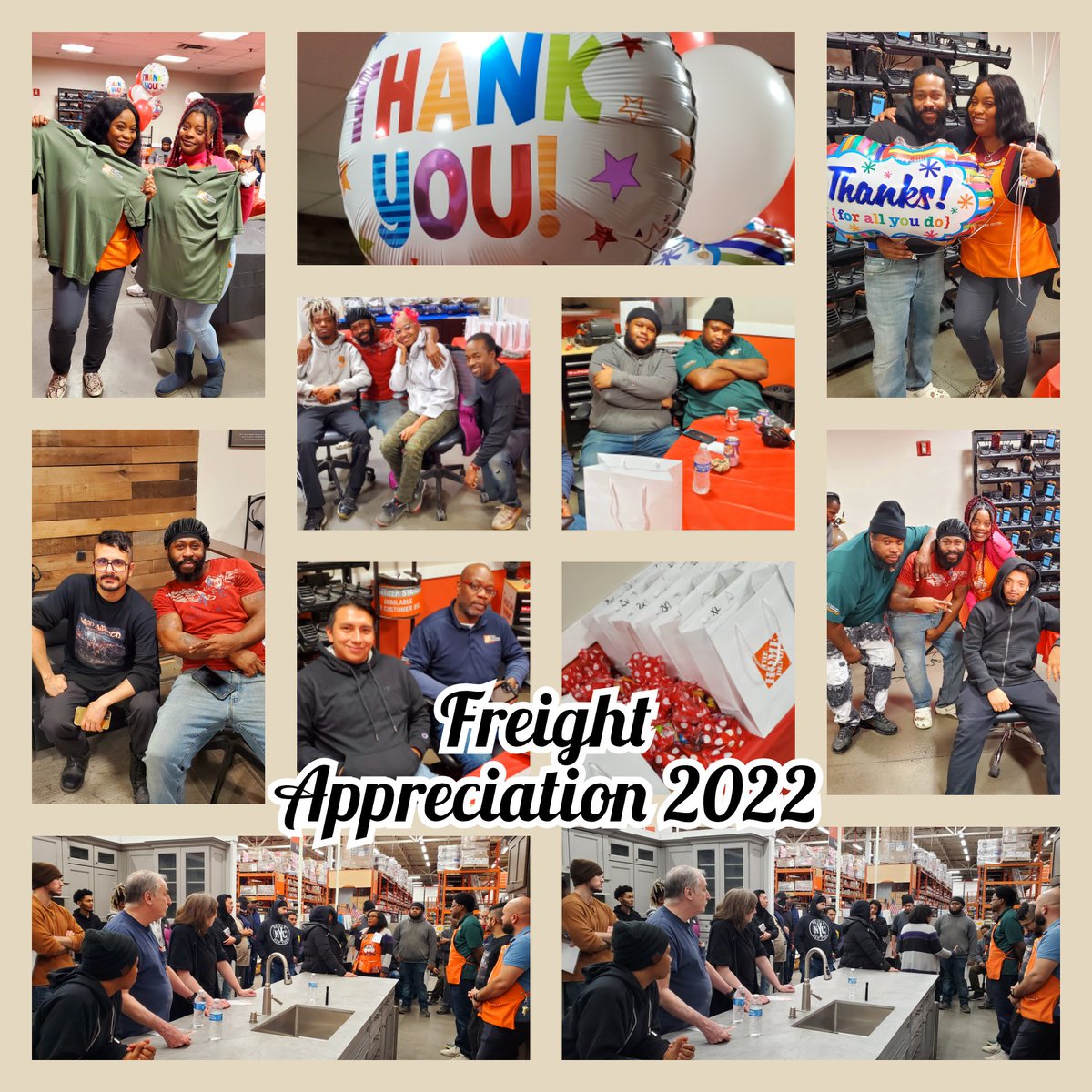Kisha Aπ»Sπ»Dπ»S (@kishathompson42) on Twitter photo Freight and Receiving Appreciation 2022....Thank you team for your hard work that you bring daily.We appreciate you #team1255
<a href="/DRMAB54/">Mike Blanchard</a> <a href="/claudio2278/">Claudio Parraguirre</a> <a href="/1255HD_FrontEnd/">1255 Checkout Supervisor π</a> <a href="/JamesLe25601276/">James Leonard</a> <a href="/SpecialtyHD1255/">HD 1255 Specialty</a> <a href="/ONLINESATLTSA/">Ann-Marie</a> Freight and Receiving Appreciation 2022....Thank you team for your hard work that you bring daily.We appreciate you #team1255
<a href="/DRMAB54/">Mike Blanchard</a> <a href="/claudio2278/">Claudio Parraguirre</a> <a href="/1255HD_FrontEnd/">1255 Checkout Supervisor π</a> <a href="/JamesLe25601276/">James Leonard</a> <a href="/SpecialtyHD1255/">HD 1255 Specialty</a> <a href="/ONLINESATLTSA/">Ann-Marie</a>