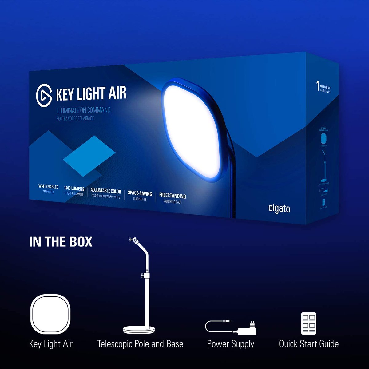 SMCIntOfficial's tweet image. PRECISION ENGINEERED. SIMPLY STUNNING.
Elgato Key Light Air is now here at smcinternational.in

STATE OF THE ART

CONTROL AT YOUR FINGERTIPS

EASY ON THE EYES

FORM AND FUNCTION. PERFECTED.

zcu.io/XMAF 

#Elgato #KeyLightAir #Blogger #Streamer #gaming #Streaming