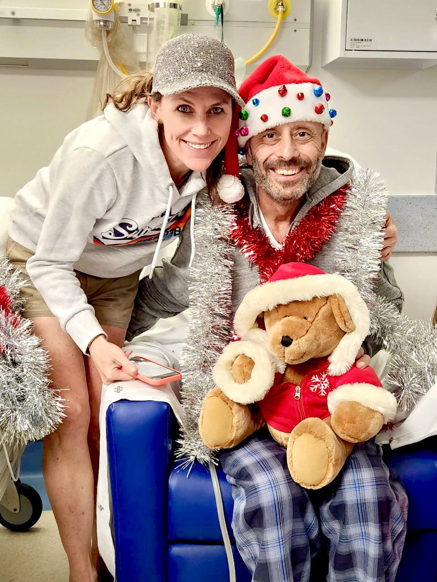 Mark Pilgrim (@markpilgrimza) on Twitter photo Hospital Day 43: Adrienne wrapping me like a Christmas tree for a quick <a href="/Hot1027FM/">HOT102.7FM</a> video from the hospital. 😀🎄 Hospital Day 43: Adrienne wrapping me like a Christmas tree for a quick <a href="/Hot1027FM/">HOT102.7FM</a> video from the hospital. 😀🎄