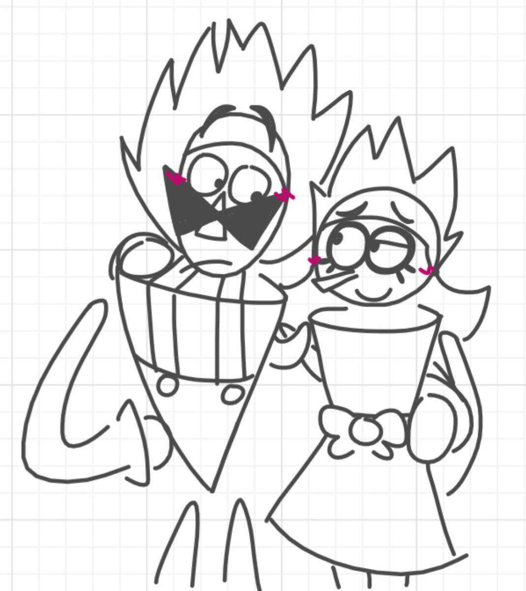 CloudBambz's tweet photo. Skewer and Barb doodle I really like them they’re so awesome https://t.co/8GLOrmUu5n
