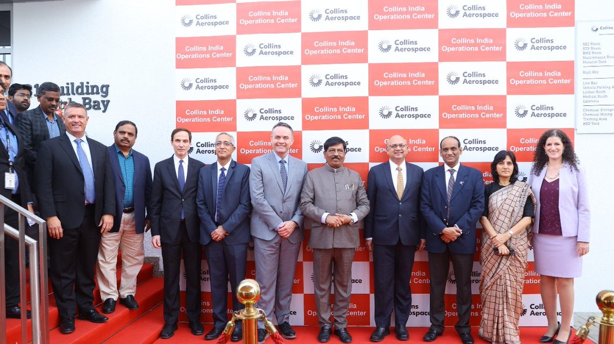 Congratulations to @CollinsAero for setting up their India Operation Center at the @adminkiadb @kiadbap. Hon'ble @NiraniMurugesh inaugurated the unit with other dignitaries. @CMofKarnataka @ACSIC_GOK @CommIndustries @investindia @DPIITGoI @KarnatakaVarthe