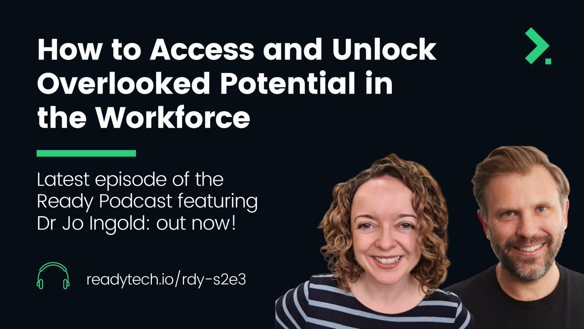 ReadyTech (@readytechau) on Twitter photo Talent acquisition & retention front of mind? You're in for a treat with the latest ep of the #ReadyPodcast, featuring <a href="/joingold/">Prof Jo Ingold</a>!
Tune in for a thought-provoking convo on unlocking overlooked potential in the #workforce: worked.podbean.com/e/how-to-acces… Talent acquisition & retention front of mind? You're in for a treat with the latest ep of the #ReadyPodcast, featuring <a href="/joingold/">Prof Jo Ingold</a>!
Tune in for a thought-provoking convo on unlocking overlooked potential in the #workforce: worked.podbean.com/e/how-to-acces…