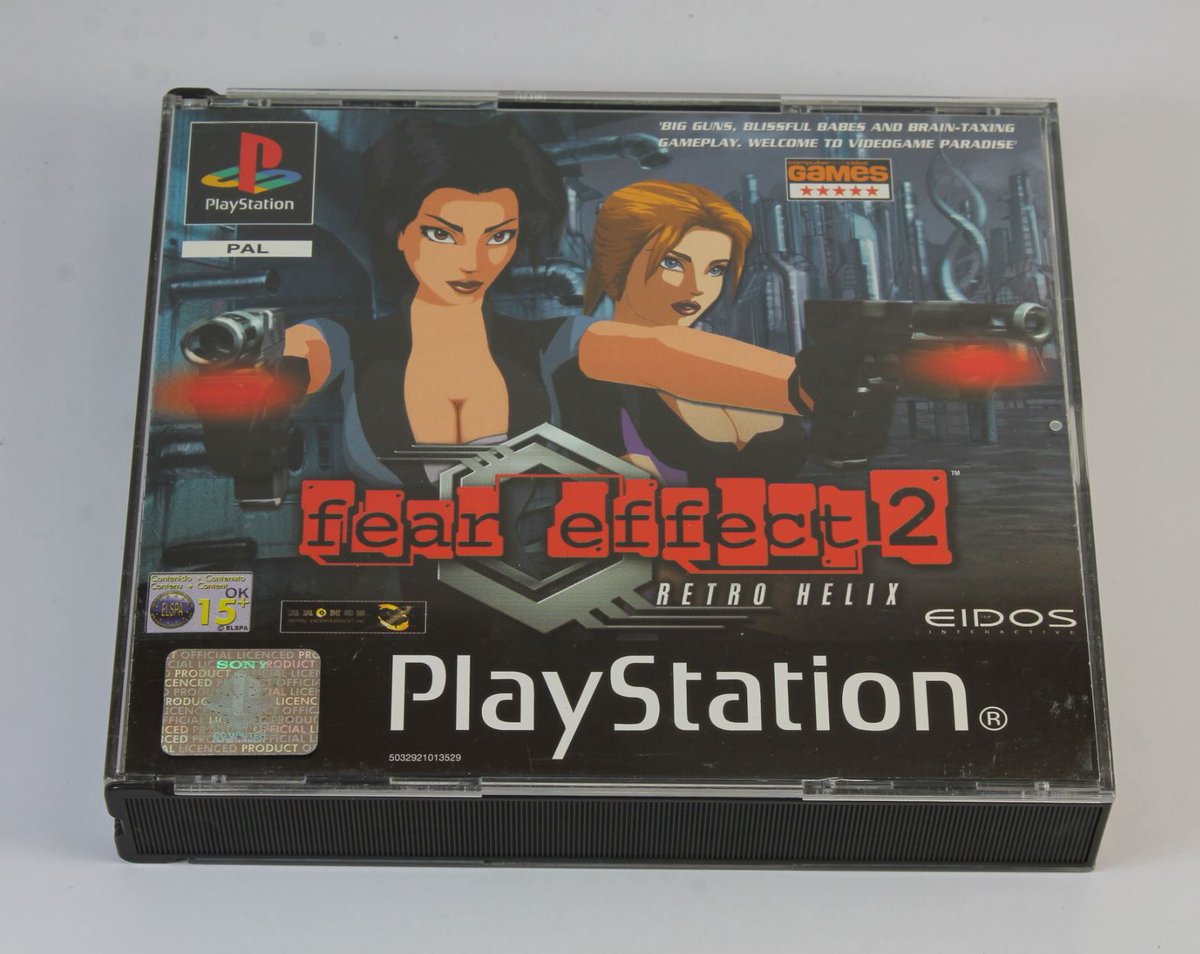 chilloutgames's tweet image. Big Box - #Playstation: #FearEffect2RetroHelix (5 photos) chilloutgames.co.uk/PS1/Fear_Effec…