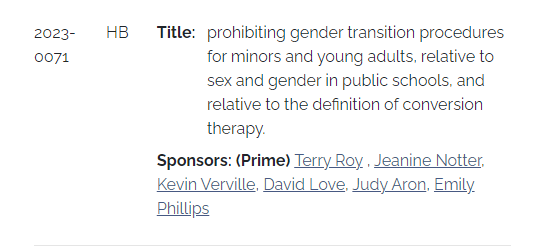 ErinInTheMorn's tweet photo. New Hampshire has filed LSR0071, which will detransition all trans youth AND young adults, if it passes.

This is the third bill this week that targets trans ADULTS along with trans youth.

They will continue to raise the age until states ban transition entirely. https://t.co/B5omKYpQ9n
