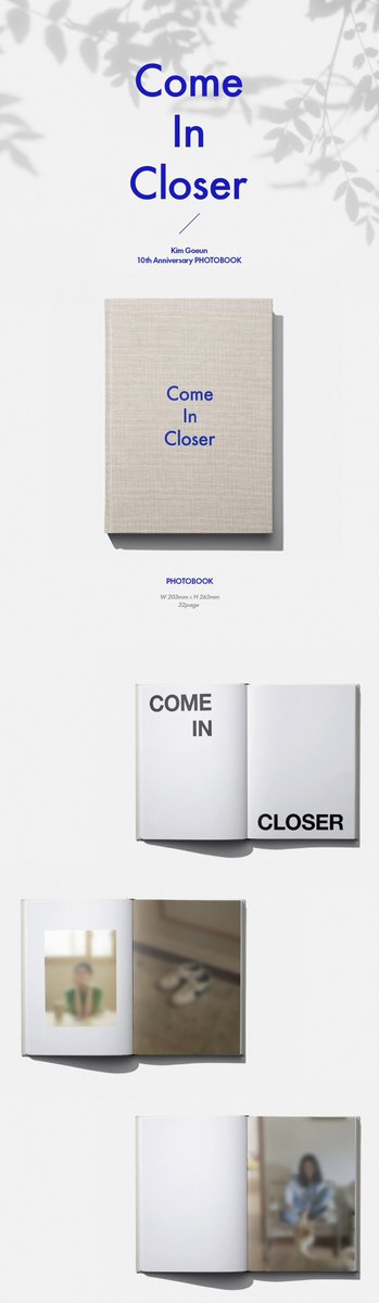 myggone's tweet photo. 김고은 - Come In Closer / 데뷔 10주년 포토북
https://t.co/4X6X2T7XOZ

특전은 없는 걸까...😂😂 https://t.co/k10N9QMDsq