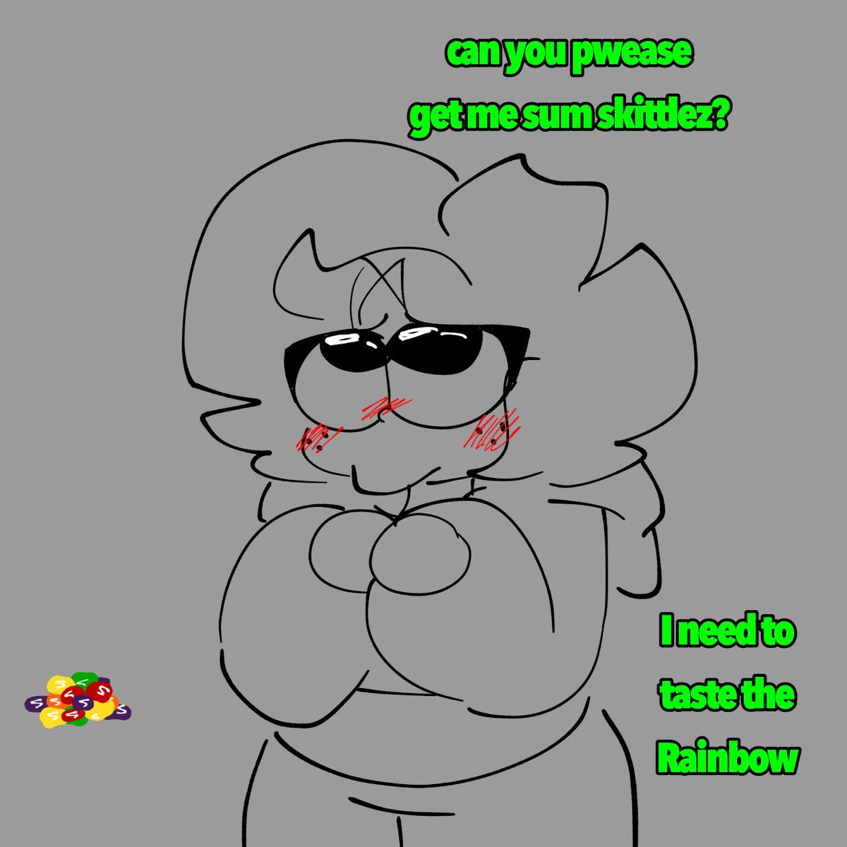 I really need some skittles