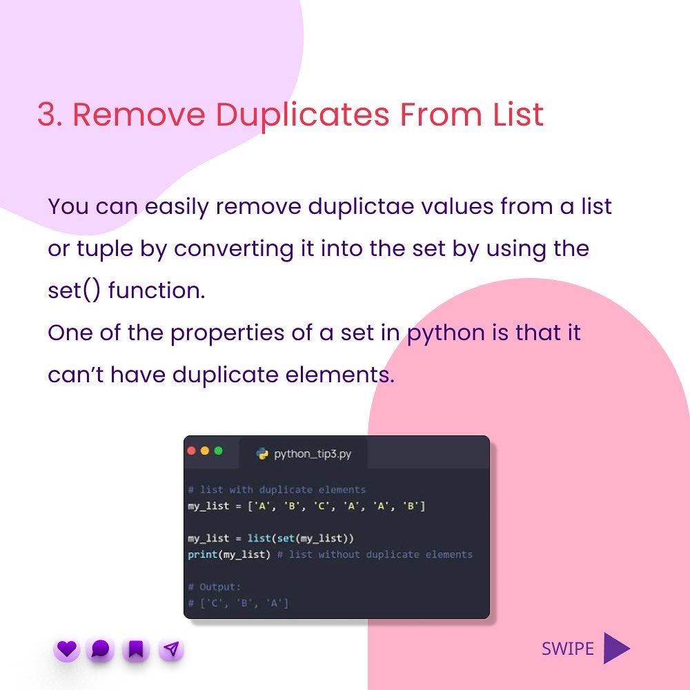 DigitalogyCorp's tweet image. These hacks save you time by using predefined classes and methods instead of writing code from scratch 😎 .
#pythonprogramming #python #dynamiccoding #pythontips #pythoncode #pythonprogramminglanguage #pythonprogrammer #github #coding #developer #coder