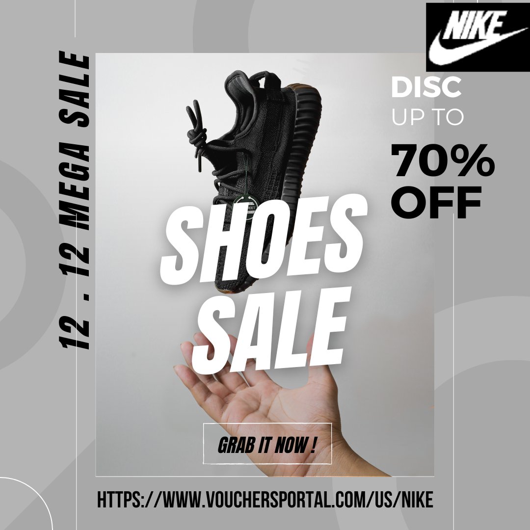 EmmaOliviajj's tweet image. Nike Promo Code - Christmas Sale 2022! Shop Now &amp;amp; Get Up To 70% OFF On Gift Items
OFFER URL 👇
vouchersportal.com/us/nike

#vouchersportalus  #discountcode #couponscode #promo #promotion #promocode #offers #deals #2022 #online #onlineshopping #nike #fashion #usa #unitedstates #shoes