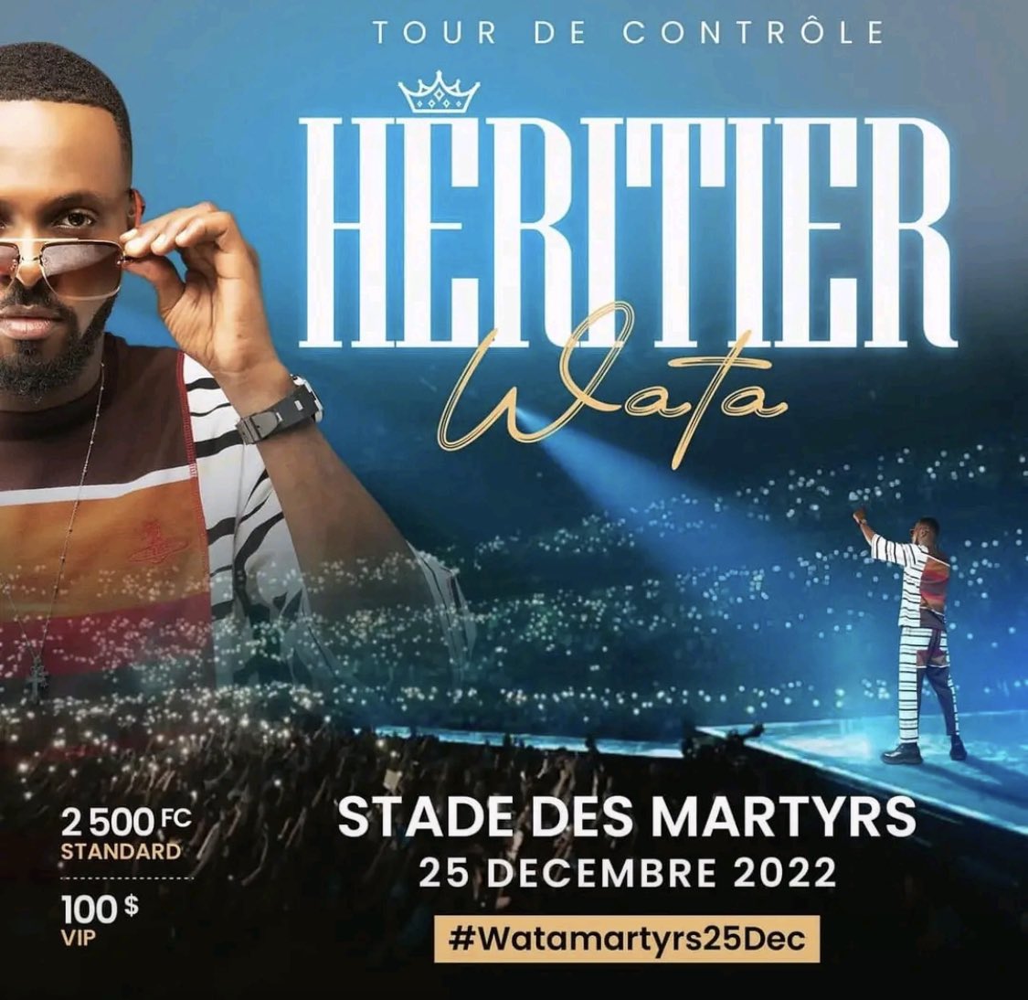 VinnyKasongo1's tweet photo. Le 25 toko tia Stade des Martyrs ba pneus, ensuite to tindiki yango, likambu ya ba stade pe esili.
Le seul Rendez-vous avec Goga 007 monsieur le chanteur @heritierwata29 #TourDeControl https://t.co/yndbzeZaXy