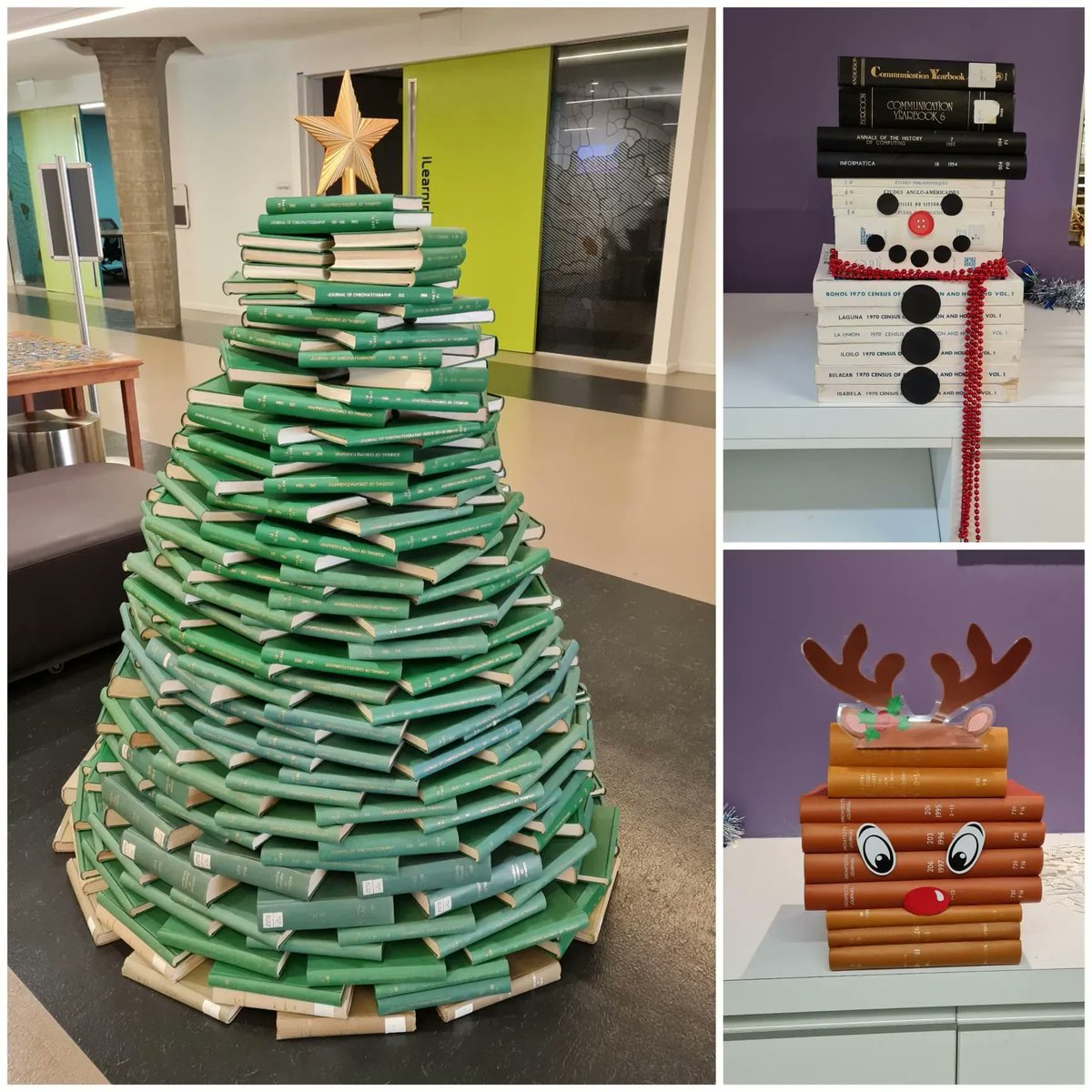 If you are visiting the JCU Townsville Bebegu Yumba campus before the holidays come check out the Eddie Koiki Mabo Library's Christmas themed book display! 🎅🎄  

bit.ly/32z5Hwj