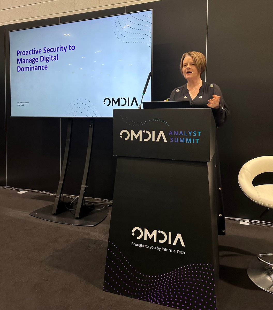 Omdia (@omdiahq) on Twitter photo Steve Wylie <a href="/swylie650/">Steve Wylie</a>, Vice President, #Cybersecurity Market Group at @InformaTechHQ kick starting the Omdia Analyst Summit with his welcome address before Senior Director <a href="/maxineholt/">Maxine Holt</a> delivers her keynote on proactive #security at #BlackHat Europe 2022 #BHEU #London. Steve Wylie <a href="/swylie650/">Steve Wylie</a>, Vice President, #Cybersecurity Market Group at @InformaTechHQ kick starting the Omdia Analyst Summit with his welcome address before Senior Director <a href="/maxineholt/">Maxine Holt</a> delivers her keynote on proactive #security at #BlackHat Europe 2022 #BHEU #London.