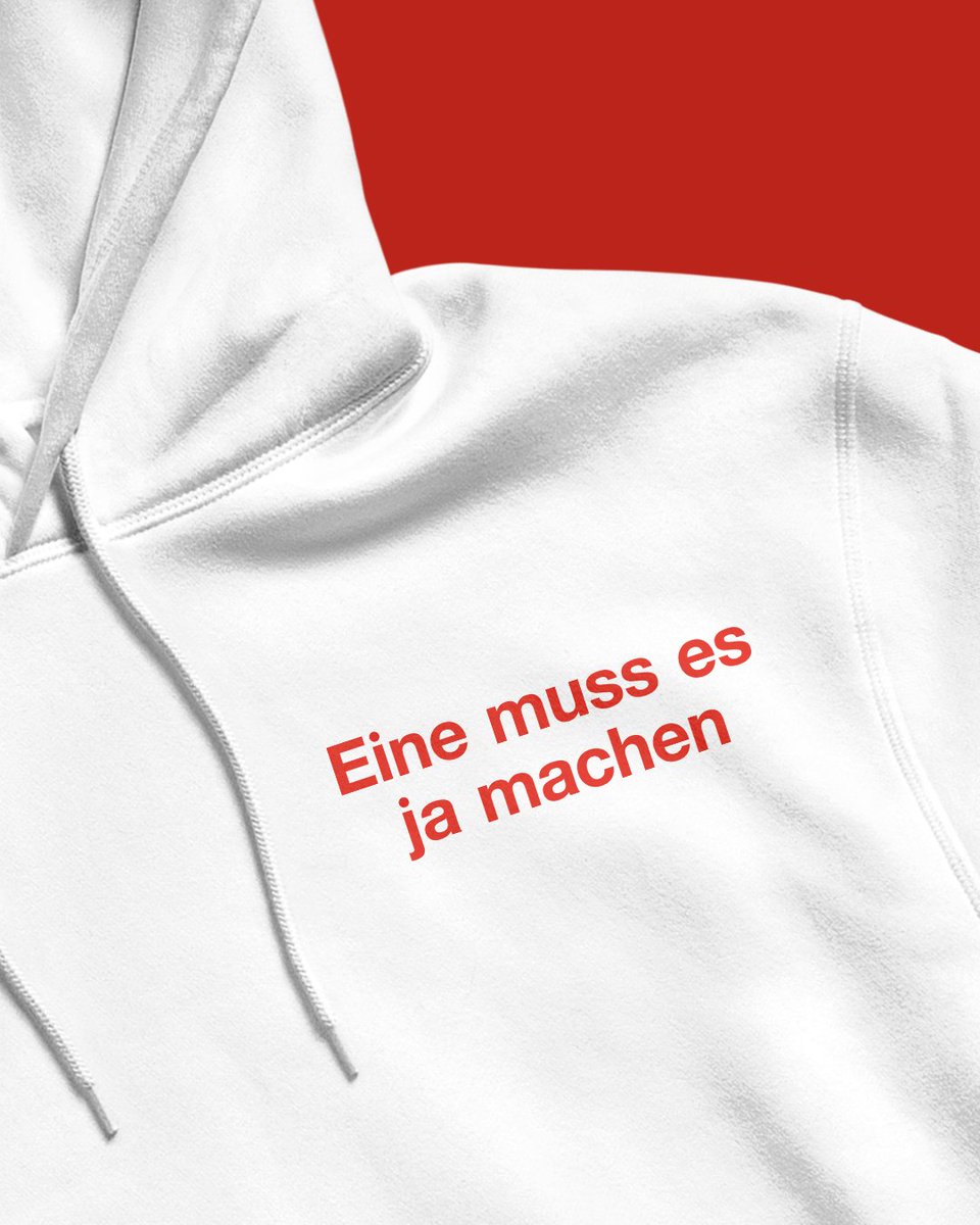 Vorschlag für Weihnachten: Die, die sonst den „Scheißjob“ übernehmen, dürfen sich im passenden Hoodie zurücklehnen und der Rest räumt freiwillig den Tisch ab!* 😇 b1.de/shop
*auch an allen anderen 364 Tagen angebracht! 😉
#brandeins #shop